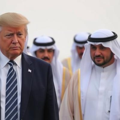 Trump cierra gira en el Golfo con acuerdos de €179.000M en Emiratos